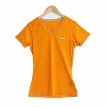 NIKESPORTS 나이키스포츠프로 오렌지 브이넥스포츠저지티 여자 XS [ ] 3964