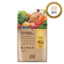도착보장 ANF 식스프리 플러스 옐로우 오리&연어 5.6kg 강아지 사료 1006284