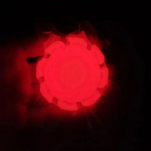 T-MAX EDC 자체 발광 핑거팁 스피너 용암 터빈 S 성인용 금속 절판 오리지널 감압 장난감, Luminous orange