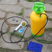 대용량 캠핑샤워기 야외 물통 펌프 간이샤워기 워터저그 아웃도어 오토캠핑 워터백