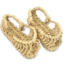 짚풀 집신 짚신 볏짚 공예 전통 공예품 풍수 볏집 밀짚 왕골 지푸라기 인테리어 소품 대, 짚신(대) 한켤레