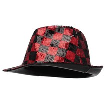 팸드님 글리터 페도라 남녀공용 공연 행사장 모자 반짝이 중절모 3Colors