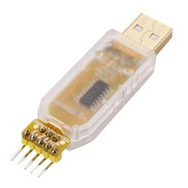 새로운 업그레이드 버전 USB to TTL 모듈 PLC 프로그래밍 케이블 어댑터 컨버터 와이어, 한개옵션0