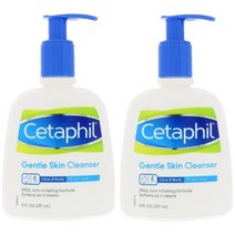 세타필 젠틀 스킨 클렌저, 237ml, 2개