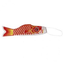 GHSHOP 3-5pack 55-150cm 다양한 일본 Windsock 잉어 깃발 Koi Nobori Sailfish 70cm, 5개, 공단, 빨간색