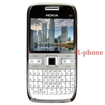 블랙베리 핸드폰 휴대폰 스마트폰 nokia e72 리퍼브 gsm 3g wifi 5mp, 배터리 충전기 선물, 은