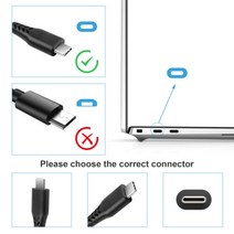 Unbranded/Generic AC 어댑터 충전기 For HP Pavilion ENVY Chromebook EliteBook 노트북 Power Supply, 87W Wall plug_Type-C