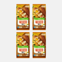 풀무원 치즈핫도그 체다 모짜렐라 4입 개당 80g X 4개, 아이스팩 기본1개+아이스팩 2개 더