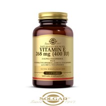 솔가 비타민E 268mg 400IU D 알파 토코페롤 50소프트젤