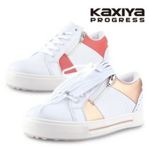 [기타브랜드] 카시야 프로그레스 여성 로우탑 키높이 골프화, 상세 설명 참조