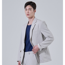 [여름] [B1008] 워셔블 레귤러 핏 수트 블레이저 (세탁기 가능)