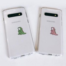 갤럭시S10/S10+/S10E 와구와구 소프트젤리케이스 갤럭시S10:핑크, 1개
