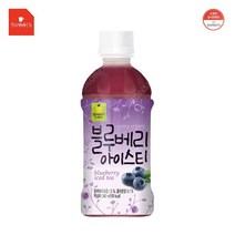 웰그린 스위츠 블루베리 아이스티 340ml X 20PET(1박스) 음료수 편의점