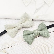 컬러 린넨 보타이 나비넥타이 넥타이 리본넥타이 보우타이 웨딩소품