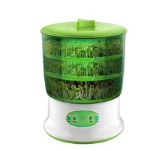 콩나물 키우는기계 자동 콩 녹두 땅콩새싹 자동 급수, 3세대 - 3단