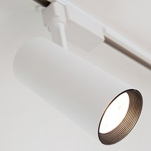 LED COB 레일조명 렌즈 스포트라이트 10W 화이트(루체), 주백색 4000K