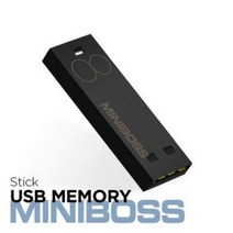 [바보사랑] MINIBOSS STICK 메모리카드 8GB, 블랙