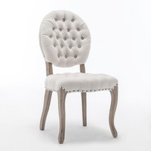 쉐비가구 식탁 의자 엔틱 화장대 원목 테이블 프렌치, 16 팔걸이가있는호두나무프레임가죽아트1