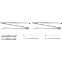 스노우 피크 (snow peak) 터프 업라이트 폴 세트 TP-080, 기본