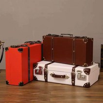 빈티지 캐리어 여행용 레트로 복고풍 유럽 드렁크