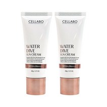 셀라보 [홈쇼핑 동일] 셀라보 워터 다이브 이찬석 선크림 60g 물보라 꽈배기 썬크림 2개, 셀라보선크림2개