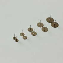 스튜디오분트유리눈 핀대 1SET (10개), 8mm (10개)