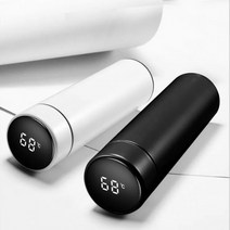 스마트텀블러 분유보온병 보냉텀블러 LED텀블러 텀블러 보온병 EZ NE스마트 온도표시, EZ NEW LED 텀블러 블랙