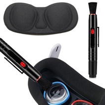 VR AR PSVR2 Pico4 청소 펜 브러시 재사용 가능 휴대용 먼지 메타 오큘러스 퀘스트 2 액세서리, 02=Brushprotactionpad, 1개