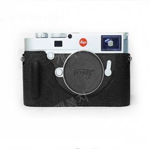 라이카 M10P M10R M10M 가죽 카메라 보호 속사케이스, LeicaM10R가죽블랙(직접배터리교체), 1개