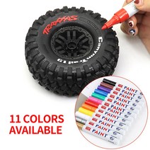 trx4m RC도구액세서리 장난감RC 자동차 액세서리 타이어 색칠 페인트 마커 드로잉 펜 도구 크롤 러 Traxxa, 08 blue 1pcs