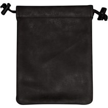 Ultra Pro 롤플레잉 게임용 울트라 프로 스웨이드 보물 둥지 - 제트 블랙