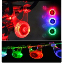 LED 스트링가드 감성캠핑 줄걸림방지 반짝반짝 자전거안전등 (개별포장), 그린