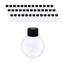 카페로메오 더치병 60ml 투명용기(볼형) 40P 더치커피병 페트병 커피병, 1개