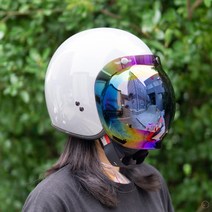 오토바이 바이크 스쿠터 전기자전거 전동킥보드 전기오토바이 SOL 솔 AO-1 헬멧 솔리드, 3스냅 AO-1 블루이리듐, 빈티지 그레이