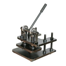 수동 톰슨기 가죽 고무 슬리팅 절단기 원단 컷팅기, 2018엑스트라압판360x220mm53kg