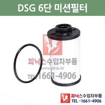 폭스바겐 파사트 CC 2.0 TSI DSG 6단 미션오일필터 + 가스켓 세트 교환 05/3~10/11 P015607, DSG 6단필터+가스켓