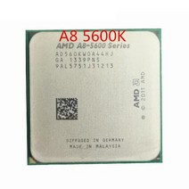 파워딜 AMD 최고의 품질 A8-5600K A8 CPU 프로세서 쿼드 코어 (3.6Ghz/4M /100W) FM2 데스크탑, 한개옵션0