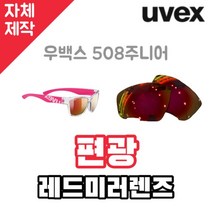 자체제작 우벡스 508 주니어 선글라스 렌즈 교환 교체 편광 레드 미러 캠핑 등산 야구 자전거 라이딩, (편광미러렌즈) 레드, 렌즈만 발송됩니다. (테는 미포함), 주문 후 교환 환/불 취소가 불가능합니다.