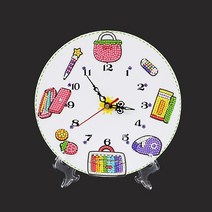 보석십자수 문구용품 시계만들기 1인세트