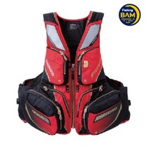 시마노 VF-113U 블러드 레드 2XL 구명조끼 윤성정품