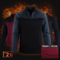 보드라운 어블리크 배색 집업티