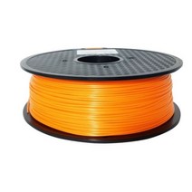 2.85mm PETG 3D 프린터 필라멘트 치수 정확도/-0.02mm 1KG / 0.1KG 프린팅 재료 RepRap 용 441296, 주황색
