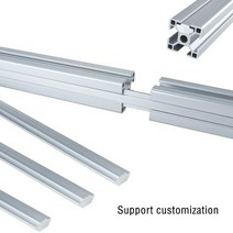 앵글브라켓 4pcs 3030 알루미늄 프로파일 연결 브래킷 액세서리 내부 커넥터 링크 100mm 구멍없이, 07 400mm