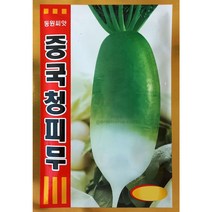 중국 청피무 씨앗 무우 씨앗 무우씨앗 무 씨앗 30g, 1개