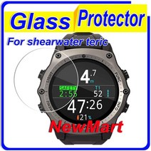 다이빙컴퓨터 프리다이빙 다이브 Shearwater 연구에 대 한 Shearwater teric 강화 유리 화면 보호기에 대 한 수심측정 시계, 시어워터 테릭