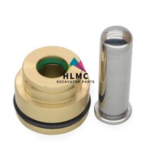 굴삭기 조이스틱 푸셔 제조 업체 직접 SH120200240 SH350 SH350A5 스미토모 총알 머리 유압 워킹 푸셔, [06] 4PCS Viton Seal