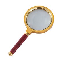 루페 루뻬휴대용 10X 확대경 70/80/90/100mm 독서 보석 노인 현미경 상품, 02 90mm