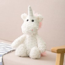 애착인형 소프트 긴다리 핑크버니 베어 코끼리 유니콘 봉제 동물 귀여운 인형 선물, 01 see description, 10 unicorn 37cm