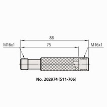 미쓰도요 서브앤빌 202974 75mm