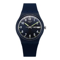 발렌티노루디 SWATCH 스와치 GN718 Sir Blue 공용 고무